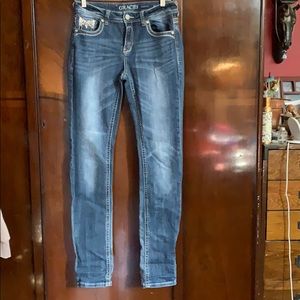 Grace La Jeans with bling!